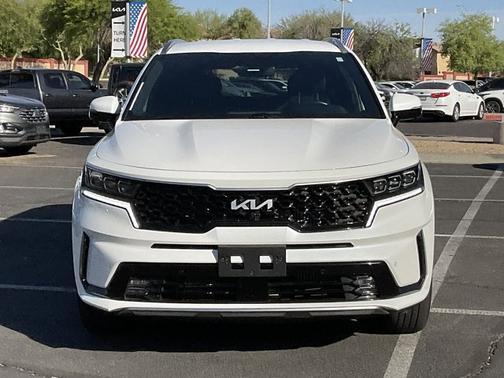 Snow White Pearl 2023 Kia Sorento Hybrid SX Prestige**1 OWNER CLN CF