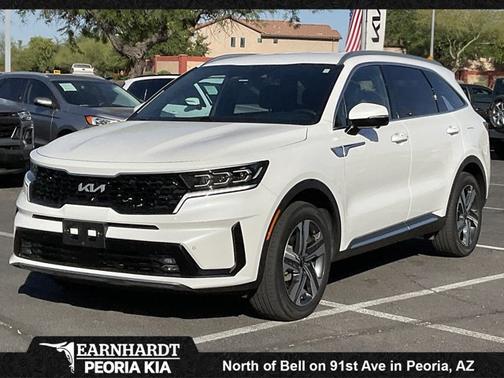 Snow White Pearl 2023 Kia Sorento Hybrid SX Prestige**1 OWNER CLN CF