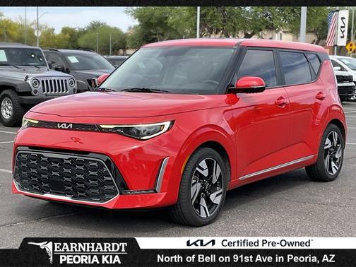 Inferno Red 2024 Kia Soul GT-Line