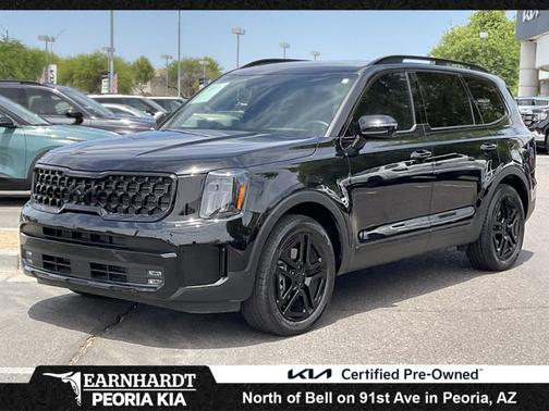 Ebony Black 2025 Kia Telluride SX***1 OWNER CLN CF