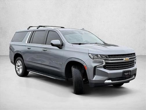 Satin Steel Metallic 2021 Chevrolet Suburban LT