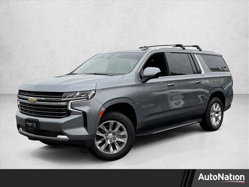 Satin Steel Metallic 2021 Chevrolet Suburban LT