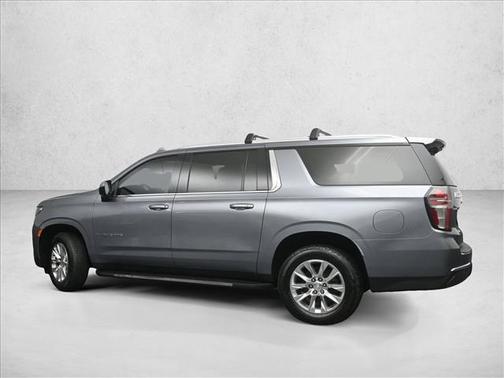 Satin Steel Metallic 2021 Chevrolet Suburban LT