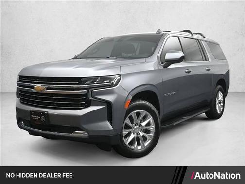 Satin Steel Metallic 2021 Chevrolet Suburban LT