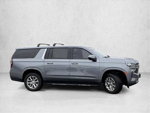 Satin Steel Metallic 2021 Chevrolet Suburban LT