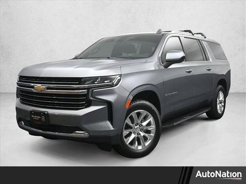 Satin Steel Metallic 2021 Chevrolet Suburban LT