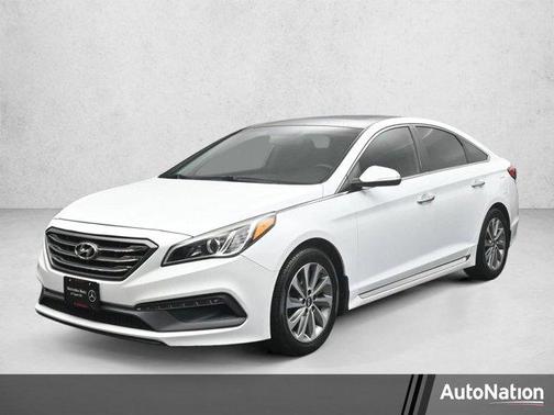Quartz White Pearl 2016 Hyundai SONATA Sport