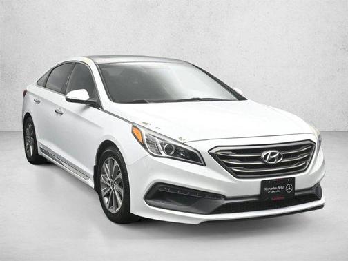 Quartz White Pearl 2016 Hyundai SONATA Sport