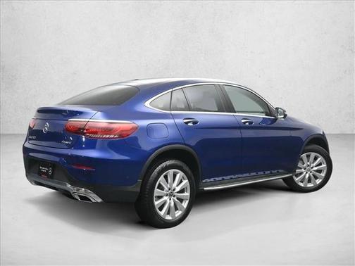 Brilliant Blue Metallic 2020 Mercedes-Benz GLC 300 4MATIC Coupe