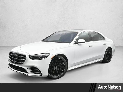 MANUFAKTUR Moonlight White Metallic 2026 Mercedes-Benz S-Class S 580 4MATIC