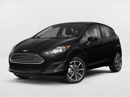 White Platinum Metallic Tri-Coat 2019 Ford Fiesta SE