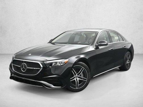 Black 2026 Mercedes-Benz E-Class 4MATIC