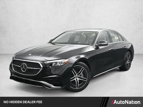 Black 2026 Mercedes-Benz E-Class 4MATIC