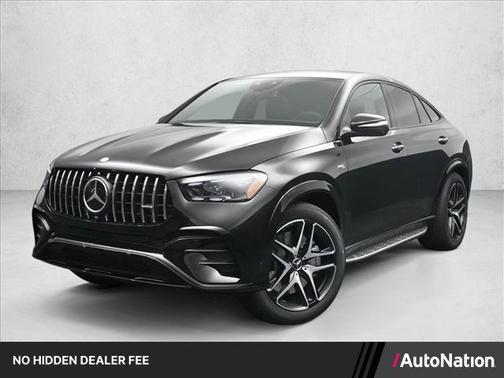 Obsidian Black Metallic 2026 Mercedes-Benz AMG GLE 53 4MATIC+ Coupe