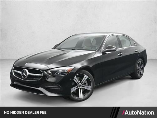 Black 2026 Mercedes-Benz C-Class C 300 4MATIC