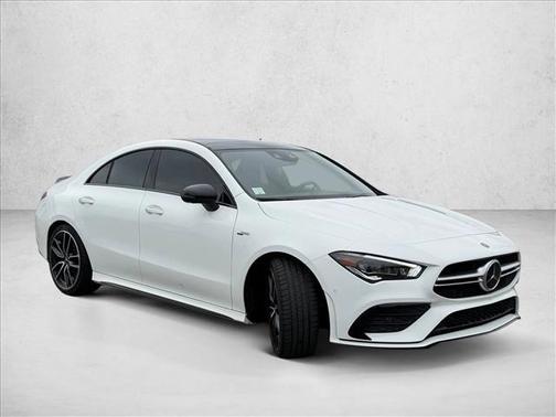 Polar White 2020 Mercedes-Benz AMG CLA 35 4MATIC