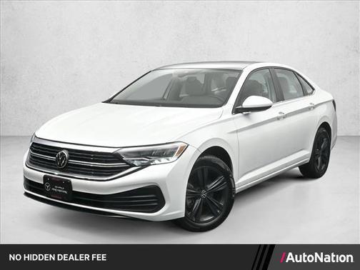 Opal White Pearl 2023 Volkswagen Jetta 1.5T SE
