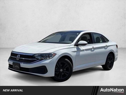 Opal White Pearl 2023 Volkswagen Jetta 1.5T SE