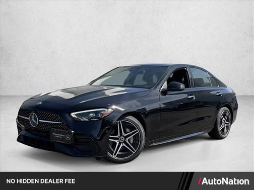 Black 2023 Mercedes-Benz C-Class C 300 4MATIC