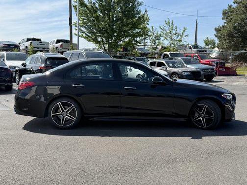 Black 2023 Mercedes-Benz C-Class C 300 4MATIC
