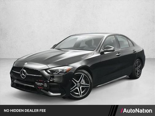 Black 2023 Mercedes-Benz C-Class C 300 4MATIC