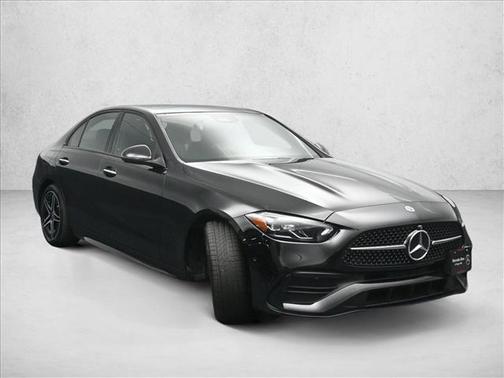 Black 2023 Mercedes-Benz C-Class C 300 4MATIC