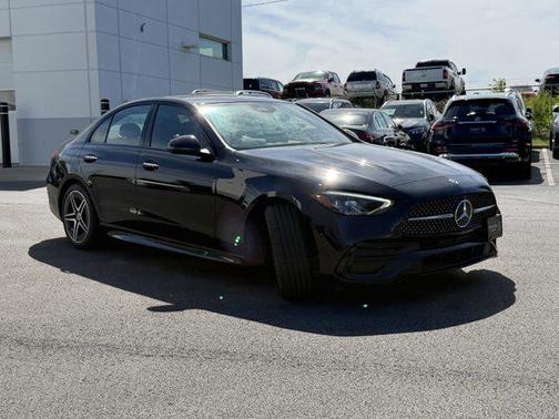 Black 2023 Mercedes-Benz C-Class C 300 4MATIC