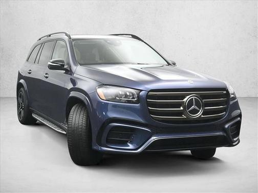 Twilight Blue Metallic 2026 Mercedes-Benz GLS 450 4MATIC
