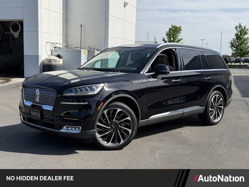 Infinite Black 2021 Lincoln Aviator Reserve AWD