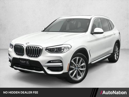 Mineral White Metallic 2019 BMW X3 xDrive30i