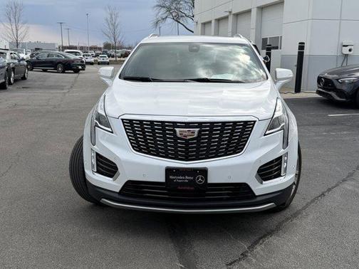 Crystal White Tricoat 2024 Cadillac XT5 Premium Luxury