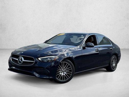 Lunar Blue Metallic 2022 Mercedes-Benz C-Class C 300 4MATIC