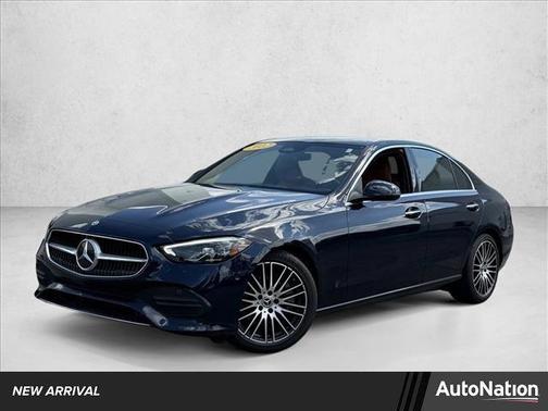 Lunar Blue Metallic 2022 Mercedes-Benz C-Class C 300 4MATIC