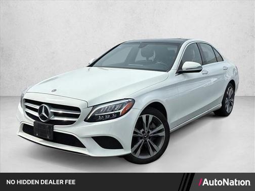 Polar White 2019 Mercedes-Benz C-Class C 300 4MATIC