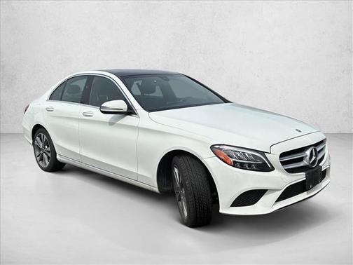 Polar White 2019 Mercedes-Benz C-Class C 300 4MATIC