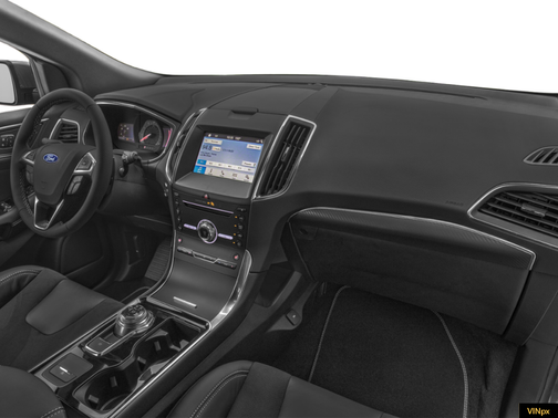 Star White Metallic Tri-Coat 2020 Ford Edge ST