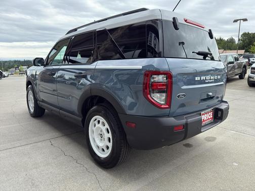 Azure Gray Metallic Tri-Coat 2025 Ford Bronco Sport Heritage