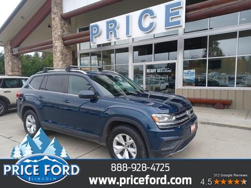 2018 Volkswagen Atlas 3.6L S