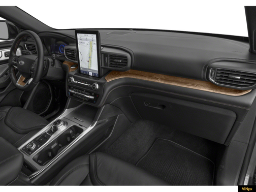 Magnetic Metallic 2020 Ford Explorer Platinum