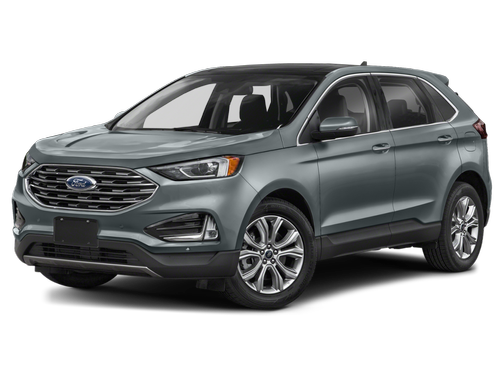 Carbonized Gray Metallic 2022 Ford Edge Titanium