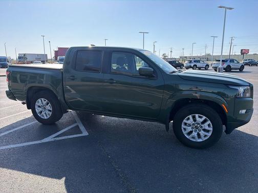 Tactical Green Metallic 2024 Nissan Frontier SV
