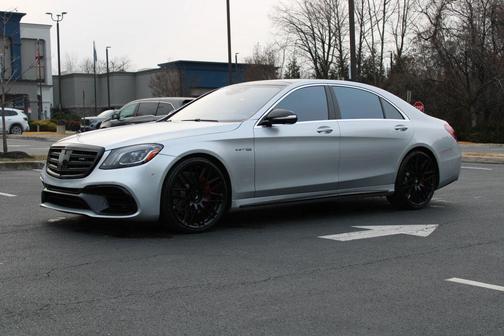 Silver 2019 Mercedes-Benz AMG S 63 4MATIC