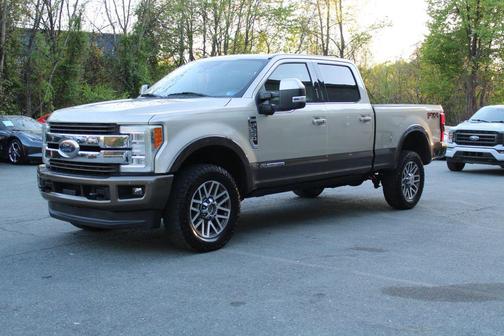 White Gold Metallic 2017 Ford F-250 King Ranch