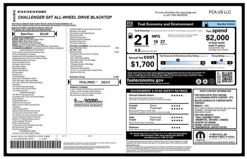 2022 Dodge Challenger SXT