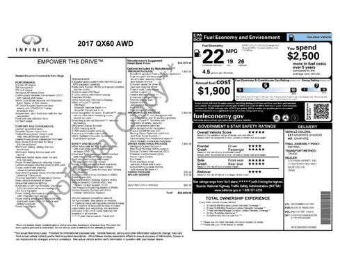 2017 INFINITI QX60 Base