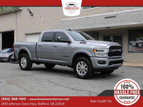 Billet Silver Metallic Clearcoat 2022 RAM 2500 Laramie Crew Cab 4x4 6'4' Box