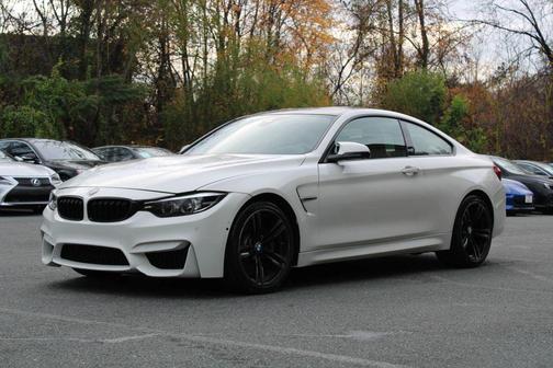 White 2018 BMW M4 Base