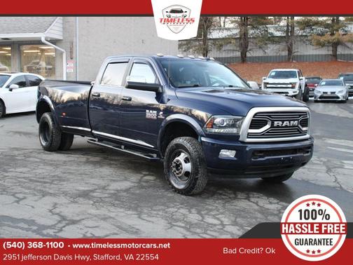 2018 RAM 3500 Limited Crew Cab 4x4 8' Box