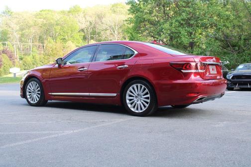 Red 2013 Lexus LS 460 Base