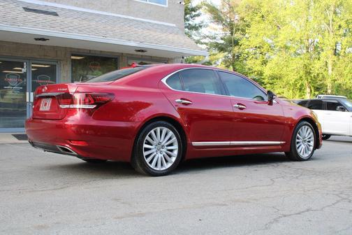 Red 2013 Lexus LS 460 Base